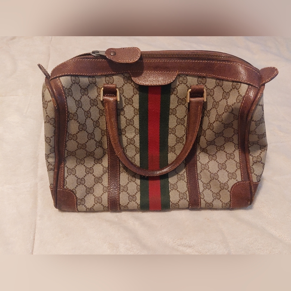 GUCCI Authentic Boston Bag